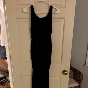 Maternity maxi dress